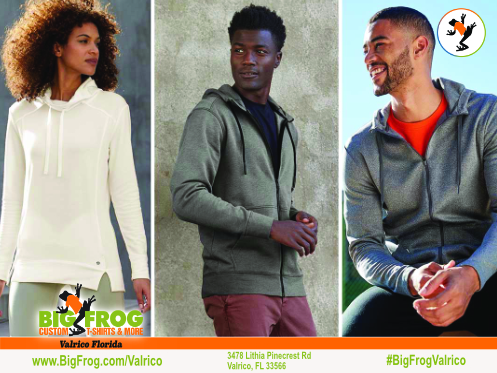 Another cold (OK, cool) front is on the way. We carry all the sought-after brands like Nike, Carhartt, OGIO and New Era fleece hoodies, jackets and more. These on-trend pieces deliver layerable warmth with the latest athleisure style. Stop in and we'll warm you up. #Hoodie