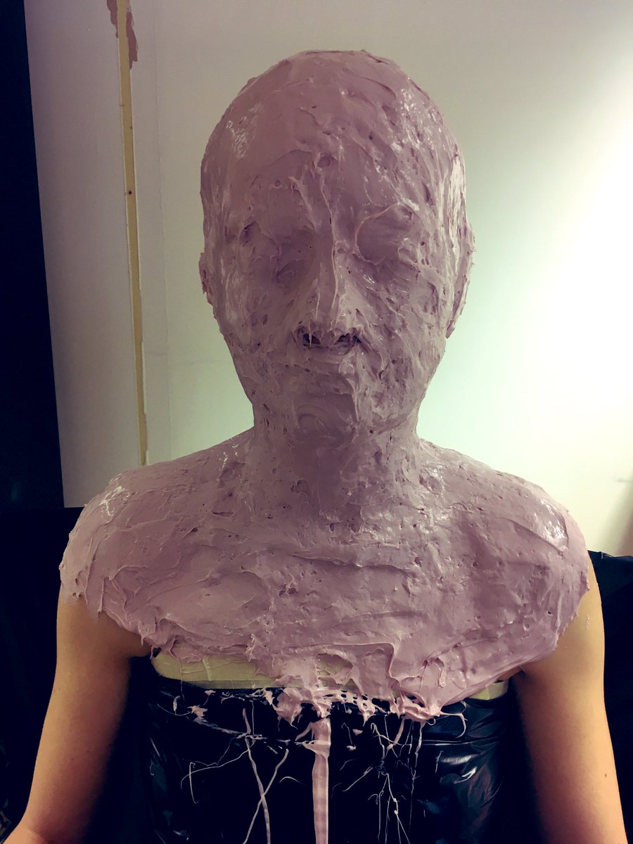 A little #bts of this weeks #lifecasting