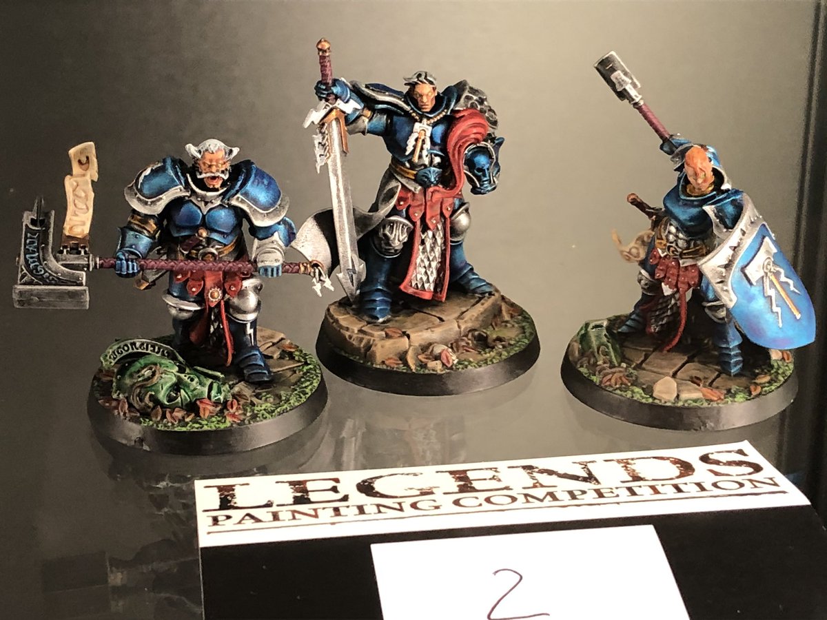 Stevewren's tweet photo. Lunch is over (excellent food again), and the Warbands are on display underworlds https://t.co/w1kuSG6FBv