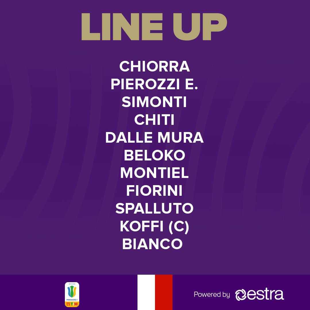 acffiorentina's tweet photo. ⚽️ #JuveFiorentina ore 17.00
👥 L' #11Viola in campo
📺 https://t.co/rI7eUxaAl6 e Sportitalia
#PrimaveraTim
#ForzaViola https://t.co/8eJT1w0Hu1