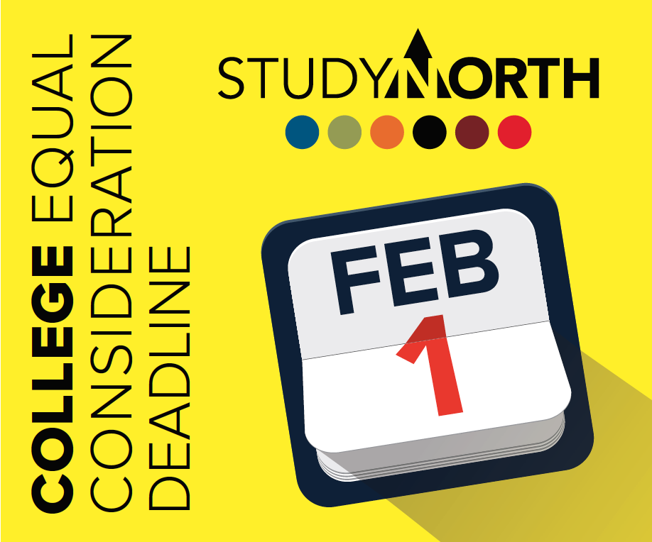 StudyNorth's tweet image. Good morning Study North family☀️, just a reminder that the @ontariocolleges February 1 #EqualConsiderationDate is fast approaching. Don't miss out on your dream program by applying today. 

Visit buff.ly/3ar6Msa for further information! 

#StudyNorth #EtudesNord