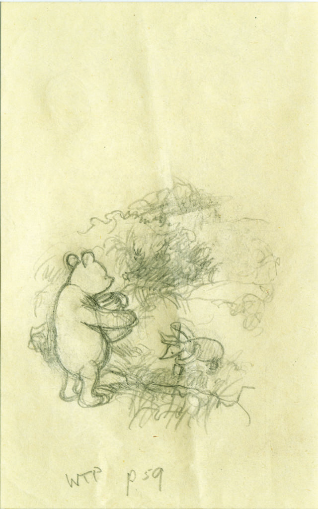 AmericanFrame's tweet photo. #WinniethePooh first appeared in book form in 1926, in the original collection of stories, followed two years later by The House at #Pooh Corner. A.A. Milne wrote the stories for his son, after whom Pooh’s best friend Christopher Robin is named.

#art #sketch #winniethepoohday https://t.co/Xee8fHiEZo