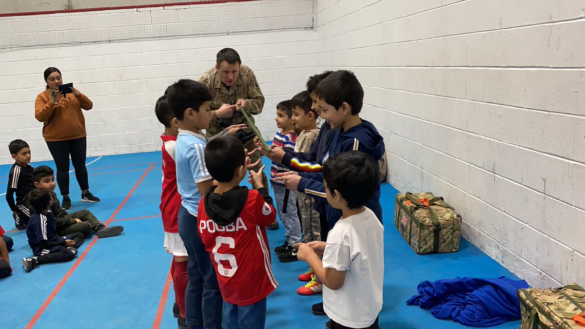 HumayunislamBFD's tweet photo. A thoroughly enjoyable afternoon and learning about the cadets, British Army &amp; team building activities. A massive thank you @MarkHillMBE @Ryan6299 https://t.co/6eRWkbFxzD