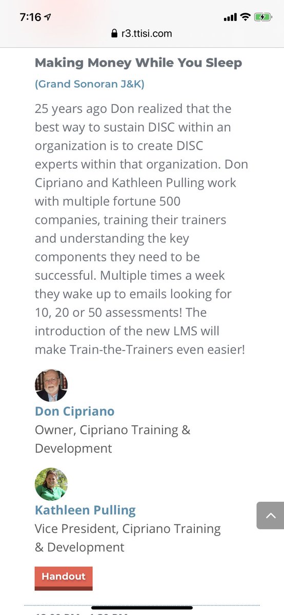 CipTraining's tweet image. #R3TTISI 11 am Saturday morning BREAKOUT SESSION OF THE DAY: 
“Making Money While You Sleep” with Don &amp;amp; Kathleen of @ciprianotraining 

Be there to learn the ultimate trick of the trade 💵 💤