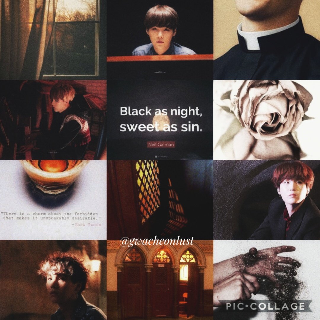 —Yoongi x reader nsfw"Bless me, Father, for I have sinned..."You recited the prayers and went through the motions, enumerating your wrongdoings. "But my biggest sin, Father, is all the sexual things I think about doing with you." Priest Yoongi AU 