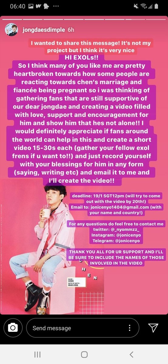 ariablack0809's tweet photo. @JKeerthibala Hi! Would you like to join in this project to give support to Chen? It would only require 15 to 30 seconds! 

If you couldn’t, it would also be great if you can help spread this message!! Thanks so much!!!! 
They still need more fans!!!!! https://t.co/OHZ8hddpww