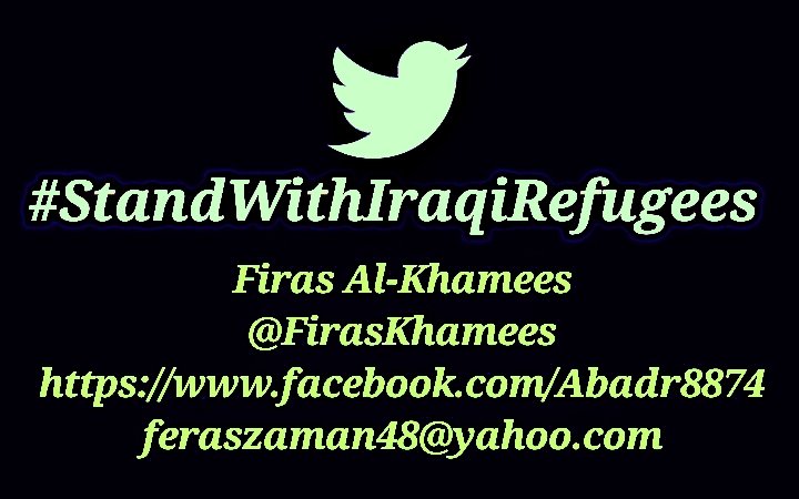 AbuMustafa_2020's tweet photo. @MigrationPolicy @SkillsCoalition @AmandaWorking @USCCB @HIASrefugees @theIRC @USCRIdc @LIRSorg @UNHCRUSA @RCUSA_DC @SocialWorkToday Thousands families of

#StandWithIraqiRefugees in #Turkey

waited many years without hope, we had been forced to flee from our country and lost everything because of absence of law.

Please do not leave these tweets until you decide what you can do to #help for to live in #Peace https://t.co/b3F91hLMGU