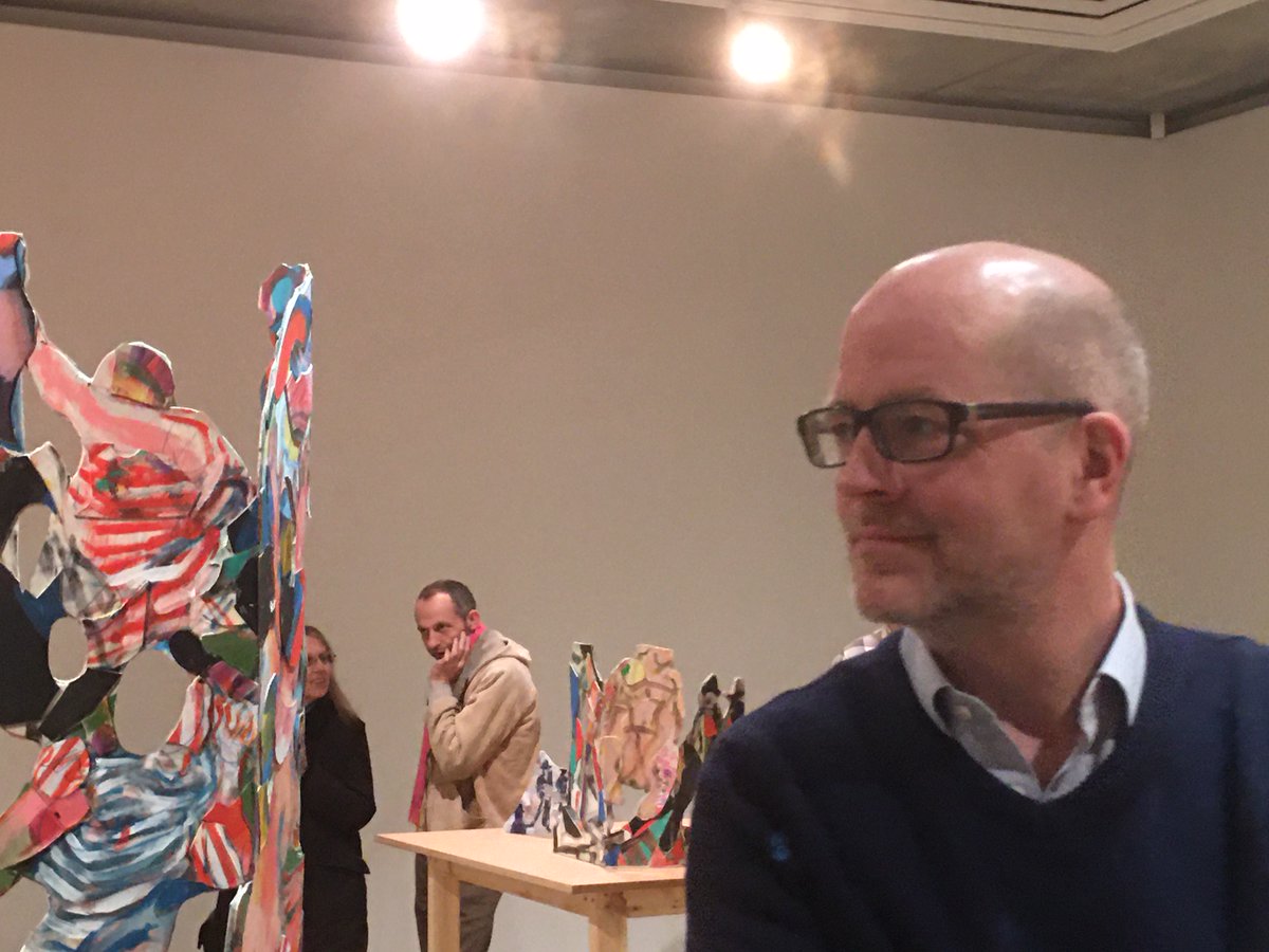 JessWoodAMC's tweet photo. #ArtsMediaContacts at the @_art_on_sea #HastingsContemporary PV last night. Four ground-breaking exhibitions including new site-specific shows by #QuentinBlake and #AnneRyan. All open until March 22.  Head over to #Hastings for these! #ArtsPR https://t.co/4gp9jvwgla