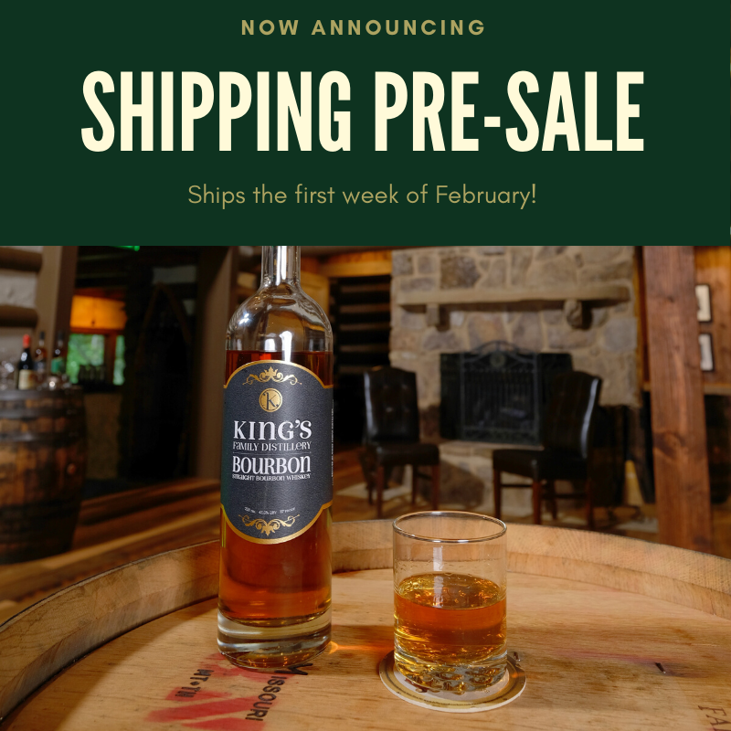 KingsDistillery's tweet photo. Follow this link to get your favorite King's products shipped to you!  Ships in early February!!

 https://t.co/8CSjqXG8ih 

#kingsfamilydistillery
#whiskey
#bourbon
#rye
#vodka
#awards
#finallyshipping https://t.co/yY6uqU30GN