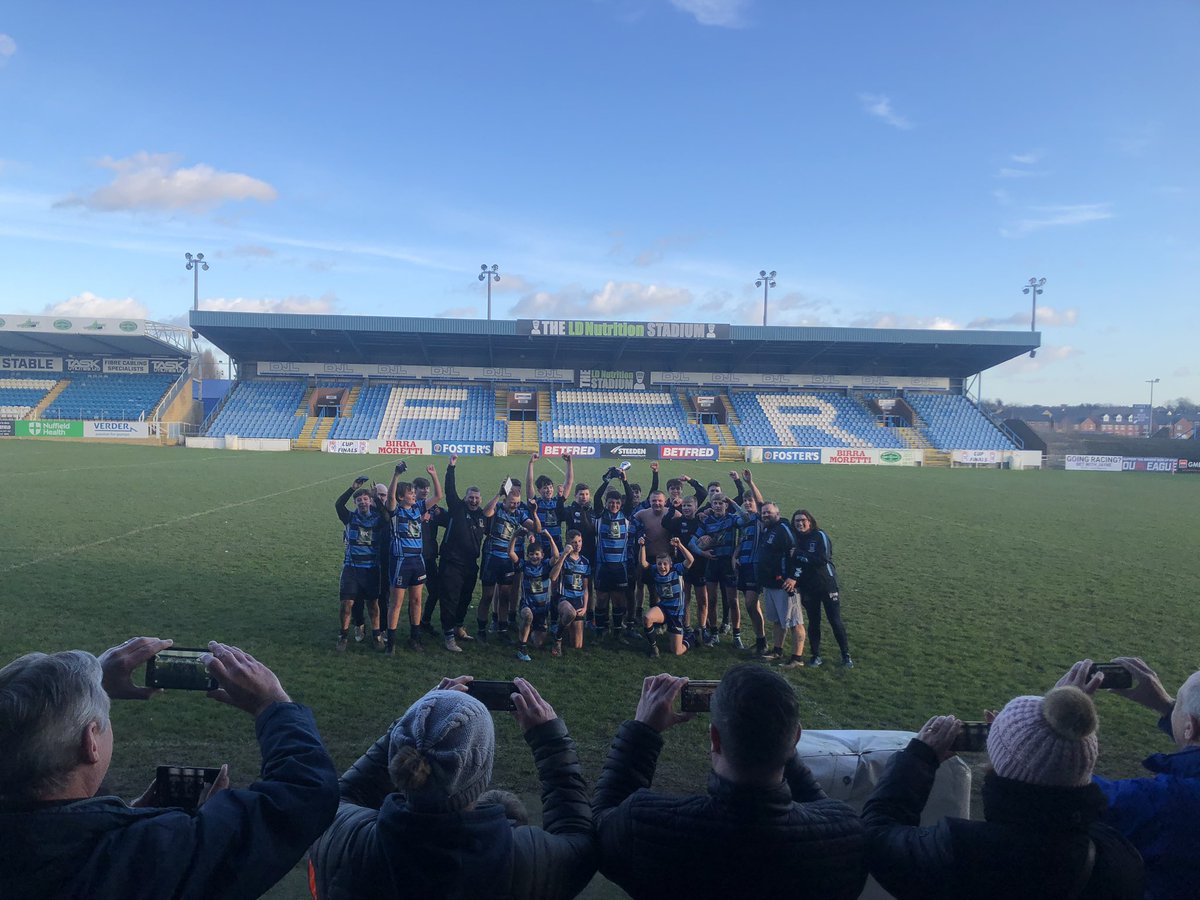 Yorkshire Cup Champions !!! Well done and thanks to <a href="/whwolfpack/">West Hull Wolfpack u15s</a> for a great game #twoblues <a href="/BarlaCups/">BARLACups</a>
