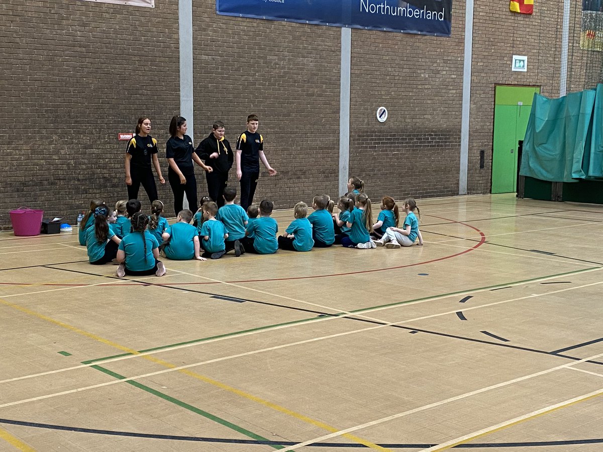 Year 9 sports leaders in action