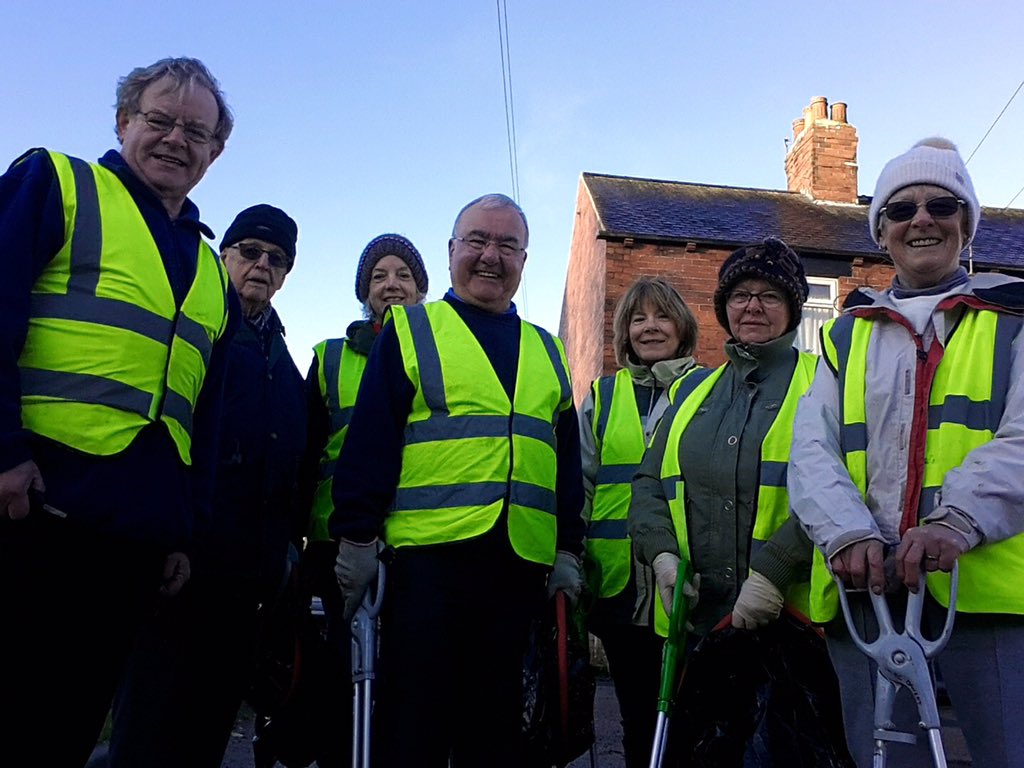 13 bags of rubbish picked by Voice for Darton members and Jane from Greenspace this morning. Thanks to everyone who contributed (to collecting, not dropping!).