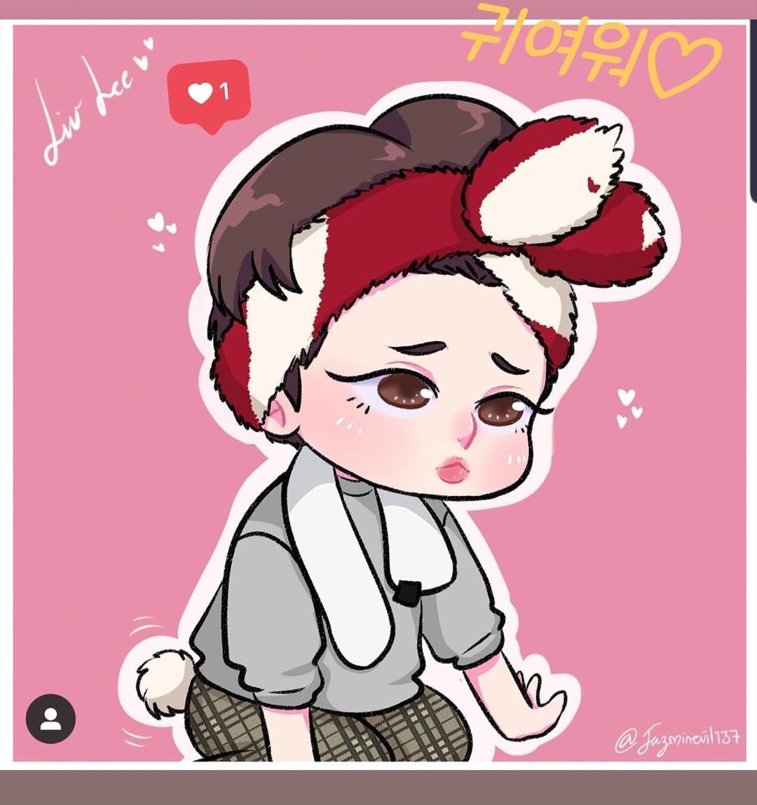 mingtrans's tweet image. 200118 LIUstagram Story. 

Cute♡

[Congrats @jazminevil137~]