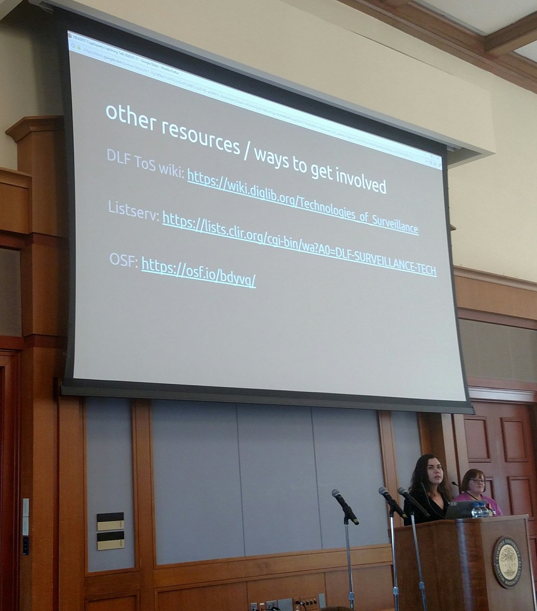 mikeleach42's tweet photo. @paginator_ & @__jasf gave us 'Steal This Curriculum' at yesterday's @neasist #NEASIST program on the #PrivacyPuzzle. Librarians & others interested in digital privacy: follow the links & use what these two have created! @asist_org @SimmonsSLIS https://t.co/swmTIygtkz