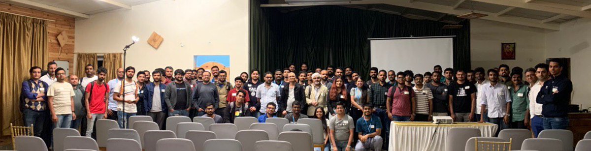FOSSUnited's tweet photo. And that's a wrap! A day well spent learning & discussing the variety of FOSS projects. Thanks everyone for participating and instigating the true spirit of FOSS. Special thanks for organizing @erpnext @zerodha
#indiaos #foss #untilwemeetagain https://t.co/cuNN0qpiQC