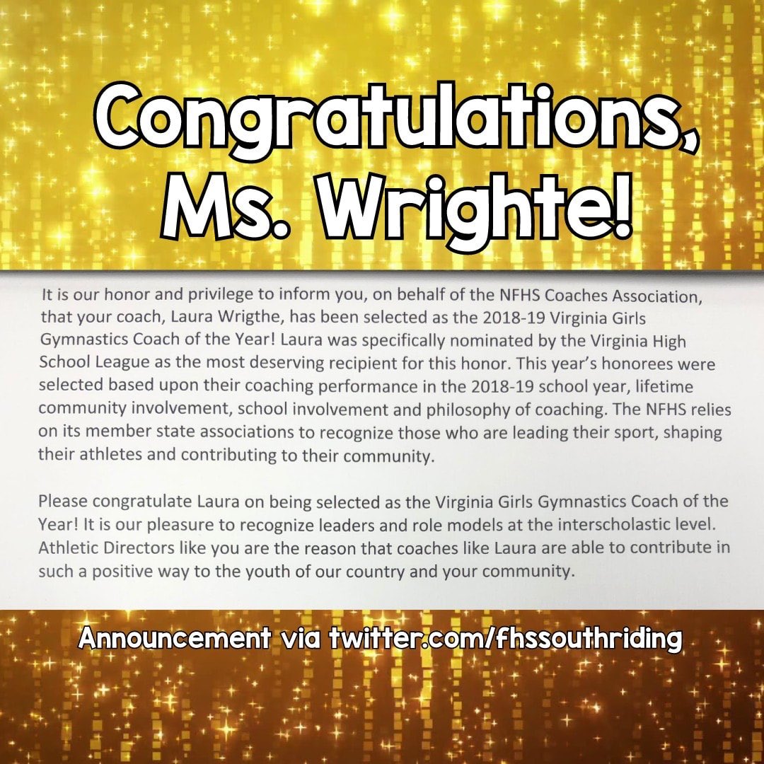 Katharine Houston (@houstonlib) on Twitter photo Congratulations <a href="/LibPEWrighte/">Laura Wrighte</a>! All the students (including my own child) are incredibly lucky to have you! @LCPSLiberty #eaglessoar Congratulations <a href="/LibPEWrighte/">Laura Wrighte</a>! All the students (including my own child) are incredibly lucky to have you! @LCPSLiberty #eaglessoar