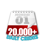 I love my new 20,000 Credits in a Day badge! Thank's to my #Flirt4Free friends for making this possible<a href="/tag/flirt4free"class="tags"><span>#flirt4free</span></a>
