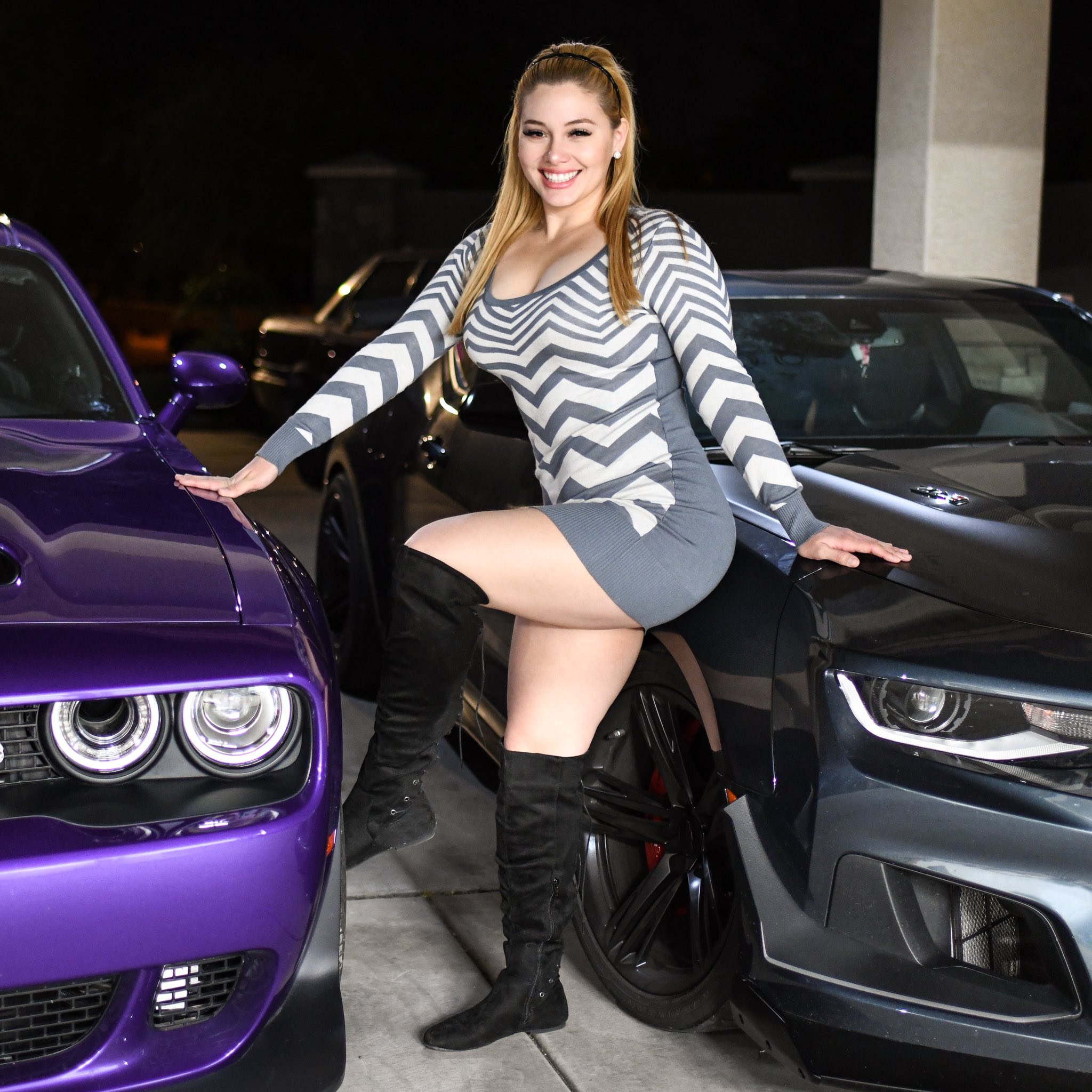 Woman.Driven on X: One of these two cars was a bit harder to do a burnout  in, can you guess which one? New video is up on my channel. It was fun