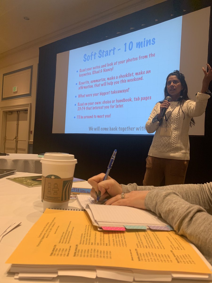 MissBurkley's tweet photo. “Settle into a space that empowers you to learn” @SaraKAhmed  #HCharleston20 https://t.co/QQmqVLBE8r