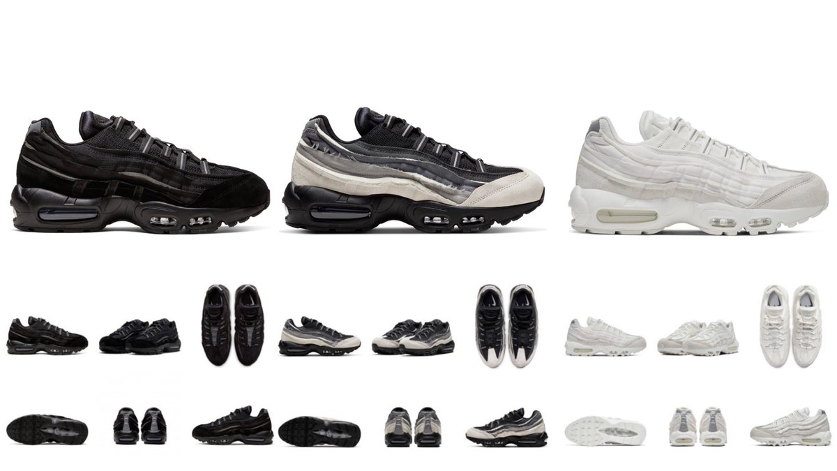 cdg homme plus x nike air max 95