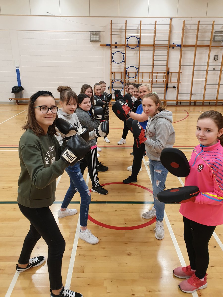 Kickboxing will continue next week so why not come along and join in on the fun 😀 <a href="/stmarysderry/">St Mary's College</a> <a href="/LisnealCollege/">Lisneal College</a>