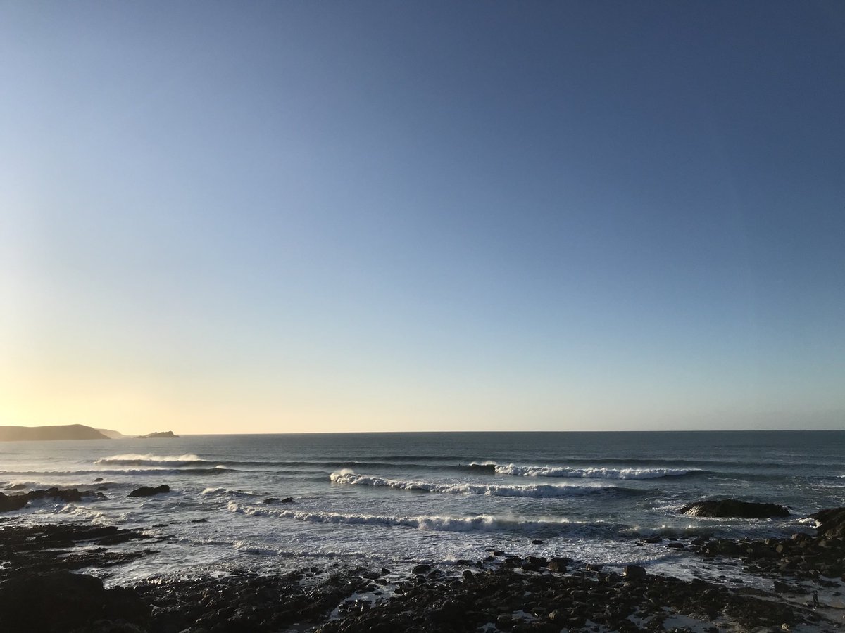 Lush mun. ⁦Perfect winters day. ⁦<a href="/Visit_Newquay/">Newquay</a>⁩