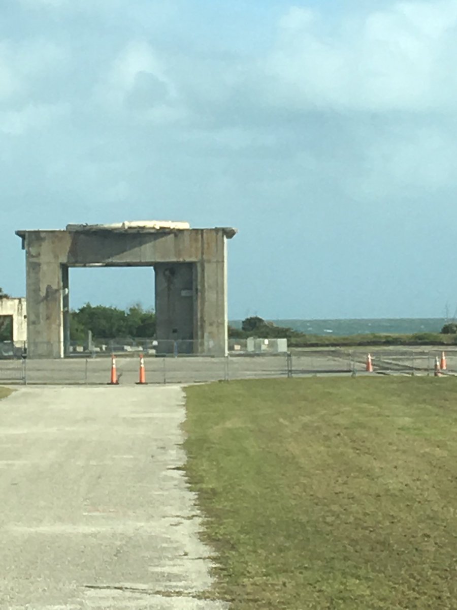 Lansing_History's tweet photo. Site of the Apollo One fire, January 1967
Grissom, White, and Chaffee lost their lives that day.  Note the ocean in the background— https://t.co/4NY9mreOdu