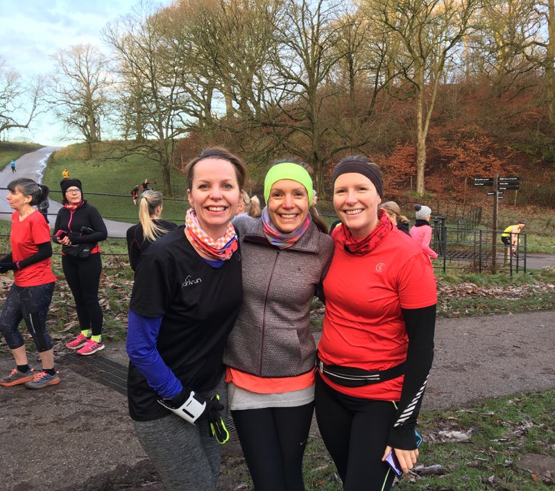 Sunny Saturdays are made for @parkrunUK and good friends. @ladyhuge @cheeseyweasel @lymeparkrun