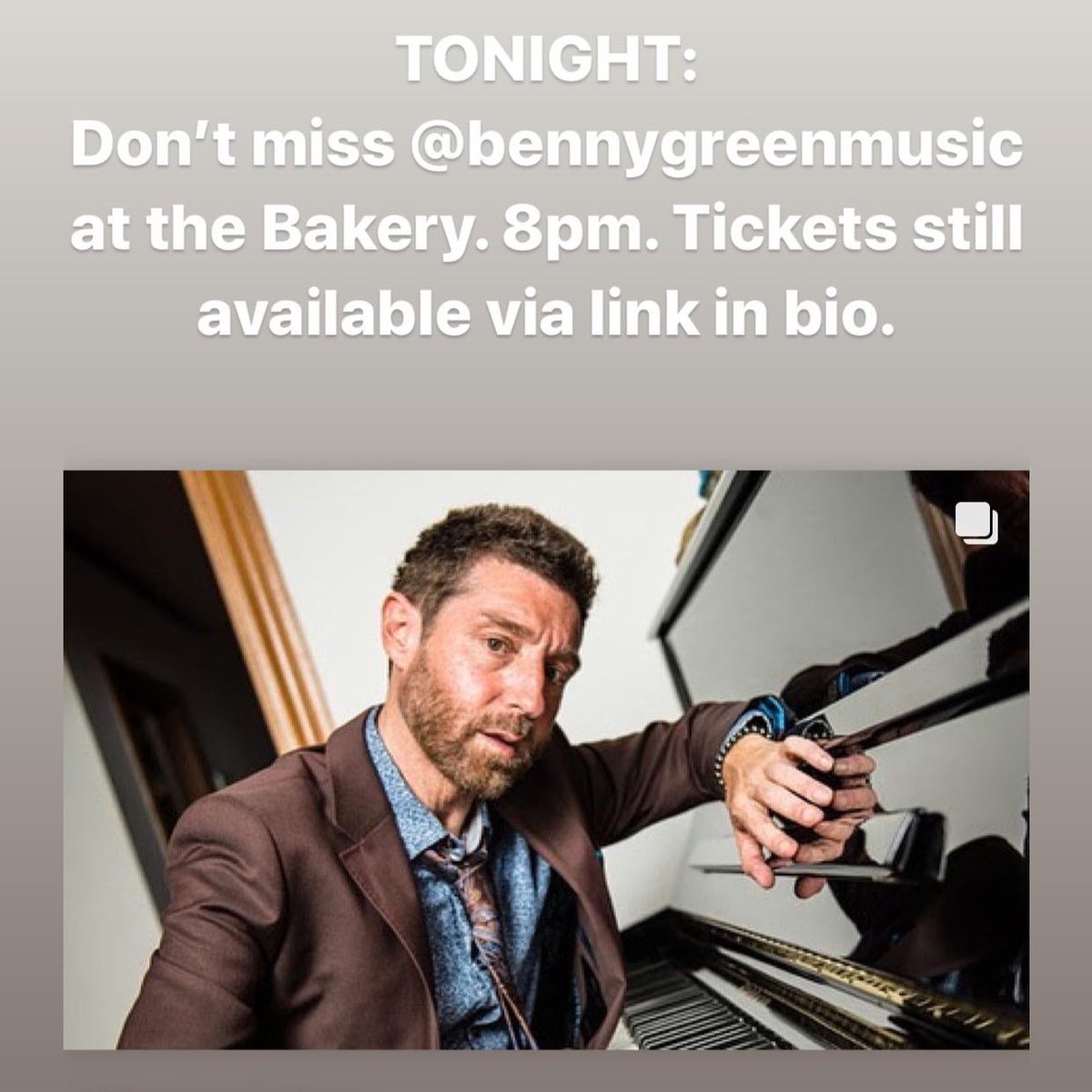 Don’t miss <a href="/bennygreenmusic/">Benny Green</a> tonight <a href="/MossTheater/">Moss Theater</a>! #jazz #laevents #SaturdayNight