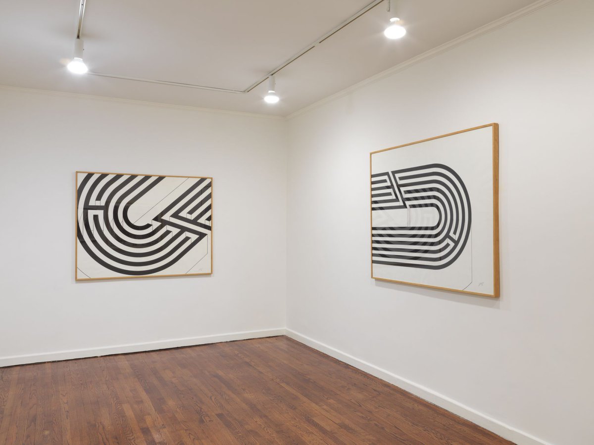 CastelliGallery's tweet photo. "Robert Morris: Labyrinth and Blind Time Drawings" is now on view at our uptown gallery through March 28, 2020 https://t.co/Hl44BDYOrU #RobertMorris #CastelliGallery https://t.co/sveL9Boa1L