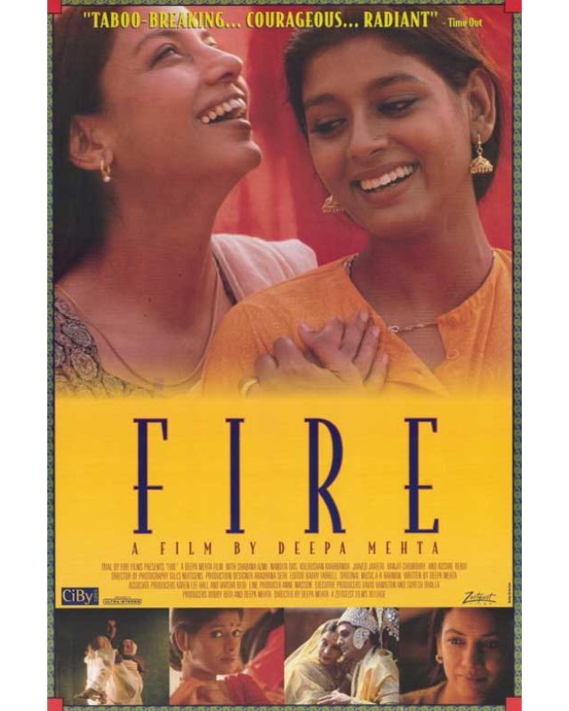 18th Bollywood film: #FireAdaption of a 1941 novel, it's the first one in Deepa Mehta's Elements trilogy. It's an interesting film and I appreciated that it's a story about a homosexual romance... but I didn't really feel the emotions and chemistry between the characters 