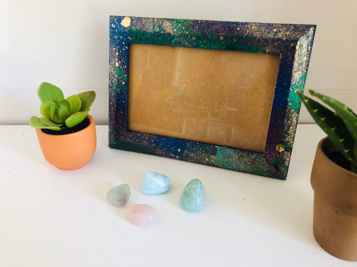 Excited to share this item from my #etsy shop: Galaxy Painted Picture Frame 4x6 Celestial Boho etsy.me/30ygRig
#celestial #frames #wall #pictureframes #galaxy #solarsytem #nursery #boho #decor #accents #shopsmall #meteor #cosmic #decor #bookcase #accentwall