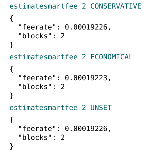 decentralized_b's tweet photo. ¿Sabías qué?, con el comando estimatesmartfee y el número de confirmaciones aprox que quisieras para que tu trx fuera considera valida, puedes estimar la fee a pagar, entre otras cosas
https://t.co/7QE7yl9MMi
#bitcoincommands #bitcoinservices #bitcoinlearningmore https://t.co/icnSyGXSJb