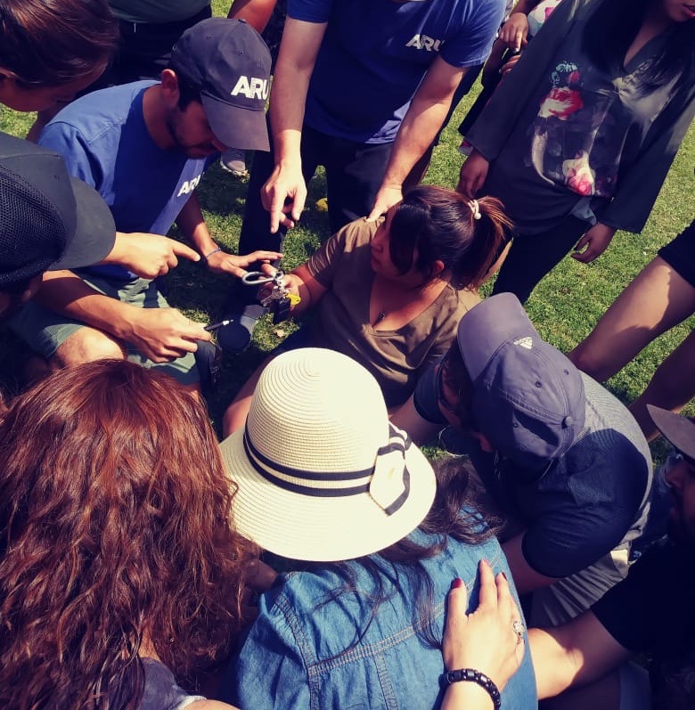 Disfrutamos junto a los/as trabajadores/as de #yukids de #tiroconarco , #croquet , #dardos , entre otros. 
El #deporte y los #juegos gran herramienta para mejorar #relacionespersonales y #calidaddevidalaboral
Todos/as juegan 🏹🏒🎯