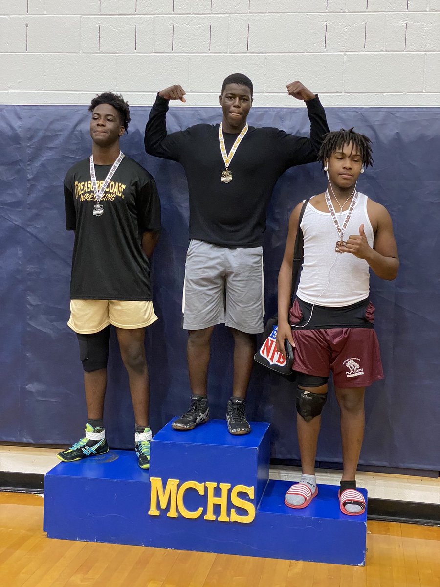 MrJessRivera1's tweet photo. Congrats goes out to Brandon Curtis, Latravious Mills, Garion Miller, & Bryce Haynes for winning bronze in their weight classes at the Desito Tournament. #FPWAPantherPride #TheWESTPrepMagnet #TheWESTPrep https://t.co/hcdX2Yg5oR