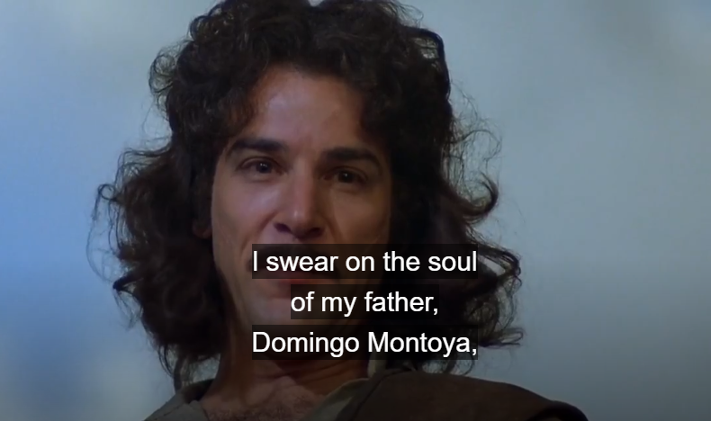 OH FUCK WAIT THIS IS HIM??? THIS IS IAGO MONTOYA???well who the fuck is ninja guy????32/-