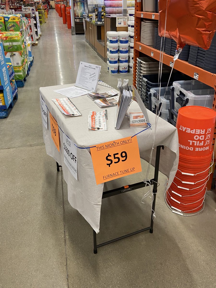 AndrewBliss273's tweet photo. Heating up Woodhaven one tune up at a time. Now 59 dollars for a limited time! How about 1600 off of a newly installed furnace!? Come see us at the Woodhaven Home Depot!!! #Tuneupsforall #Tuneupthatwallet #savethatmoney #dontletyourheatstop #pipelineextravaganza #HVACattack https://t.co/1O5ffEWCG2