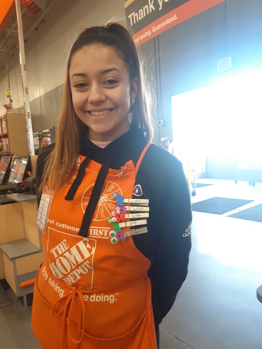 LeahHigh3's tweet photo. Shout out to Adriona for 5 recoveries today! Way to go superstar! #1520proud#bearvalleyHD#Homedepot https://t.co/A2yHOdPXne