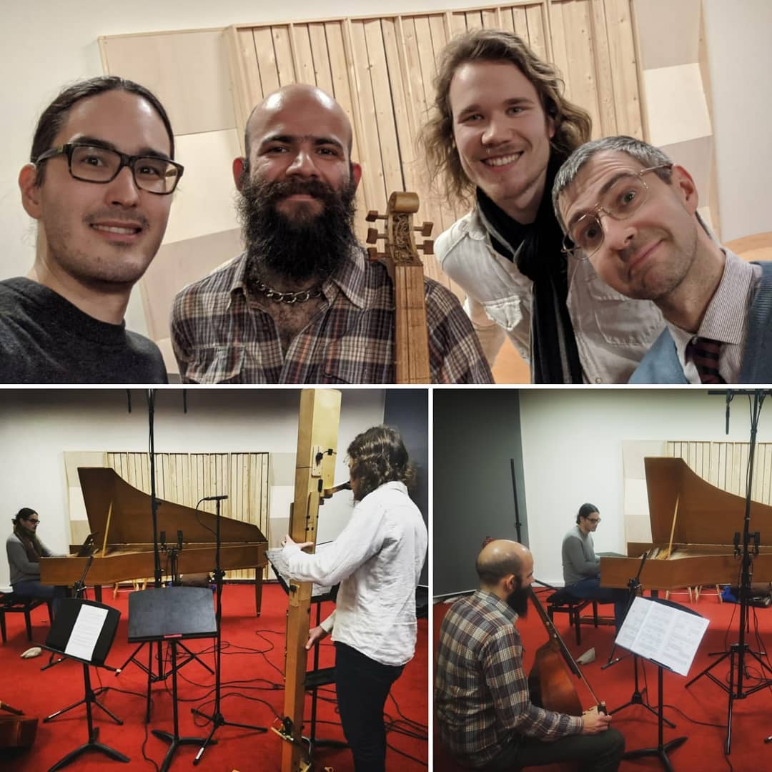 juho_myllyla's tweet photo. Recording the upcoming debut album of @UglyPugtrio at #StudioLadon in #Amsterdam! Pleasure to be working hard at a fantastic location with a great team. Special thanks to our brilliant recording engineer Andrea Friggi for a smooth collaboration.

#uglypug #newmusic #newalbum https://t.co/vokXjakL1c