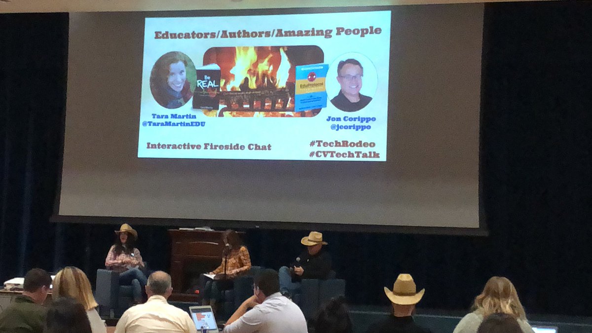 Story time with Jon Corippo and Tara Martin. Let’s make waves!!
#TechRodeo #CVTechTalk #SaturdayTeachers