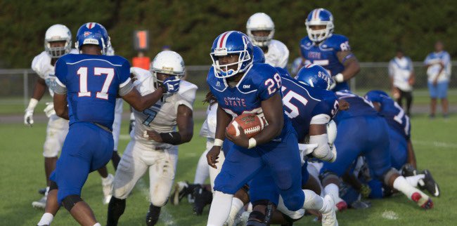 DJDarby6's tweet photo. Blessed and thankful to receive an offer from Elizabeth City State @ECSUVikings @DBoyzFootball https://t.co/rryvqL2f8p