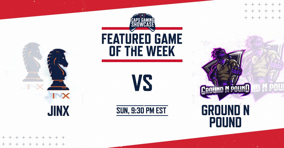 Caps Gaming (@capsgaming) on Twitter photo This week's featured game will be played tomorrow on Sunday at 9:30pm EST.
We will featured <a href="/JinxNHL/">๐
น๐
ธ๐
ฝ๐</a> and <a href="/GroundNPoundNHL/">Ground N Pound</a> live on twitch.tv/capitals commentated by <a href="/Johnwaynee90/">John Wayne</a> & <a href="/NoSleevesGaming/">Cam / NoSleeves</a>!
#ALLCAPS This week's featured game will be played tomorrow on Sunday at 9:30pm EST.
We will featured <a href="/JinxNHL/">๐
น๐
ธ๐
ฝ๐</a> and <a href="/GroundNPoundNHL/">Ground N Pound</a> live on twitch.tv/capitals commentated by <a href="/Johnwaynee90/">John Wayne</a> & <a href="/NoSleevesGaming/">Cam / NoSleeves</a>!
#ALLCAPS