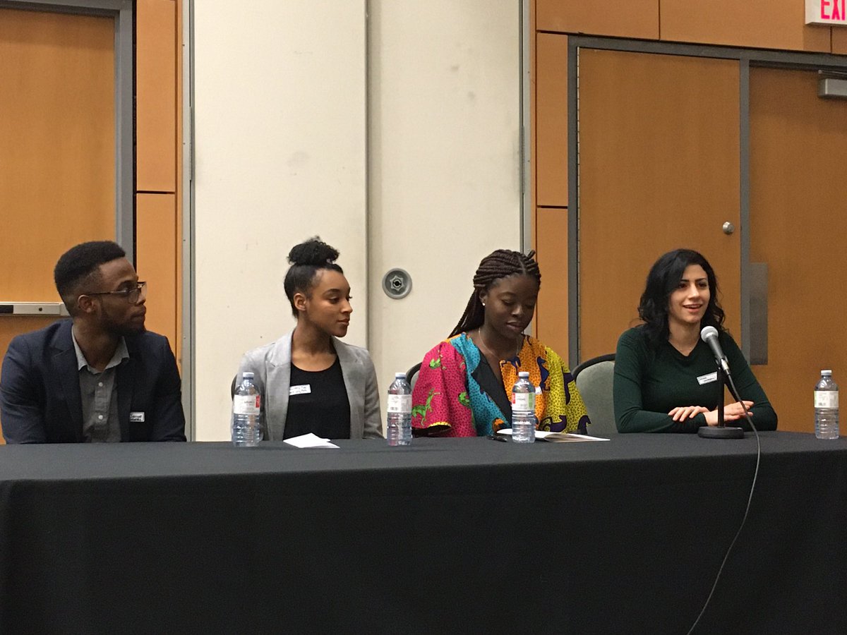 .@iRise2020 Panel discussion by young professionals in training #Pharmacist #Dentist #Physiotherapist #SpeechPathologist Hey 🇨🇦 our future is bright! @bapmac_ @cos_uoft @thebpao @TheBBPA @McMasterScience @OnyeActiveMD @DrLisaRobinson @ikpuri @CareerCoach17 @asek47 @KarlynPercil