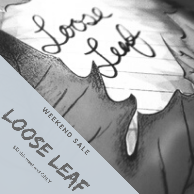 lirykart's tweet photo. This weekend only! $10 for Loose Leaf with offer code JAN20. Visit our website at the link in our bio. https://t.co/wQC5VYNaHO