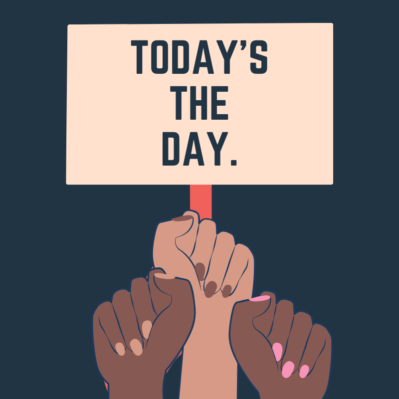 OCWomensMarch's tweet photo. Today's the day that we'll be marching into the biggest election year of our lives. It’s time to finish business, make our voices heard in the 2020 elections, and demand change across the country. https://t.co/rOAOnHUWva