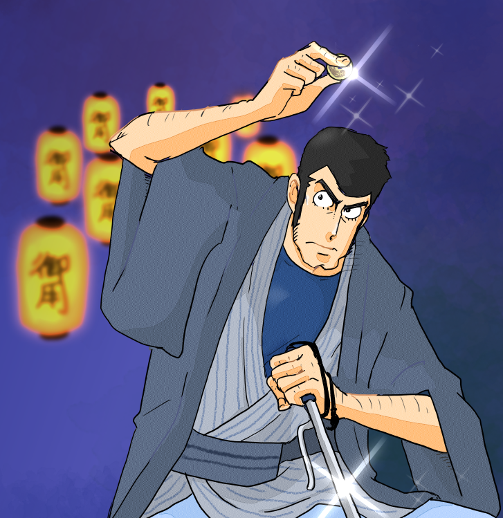 リクいただきました「ご先祖様のアイテムを身に着けている警部」です☺ 