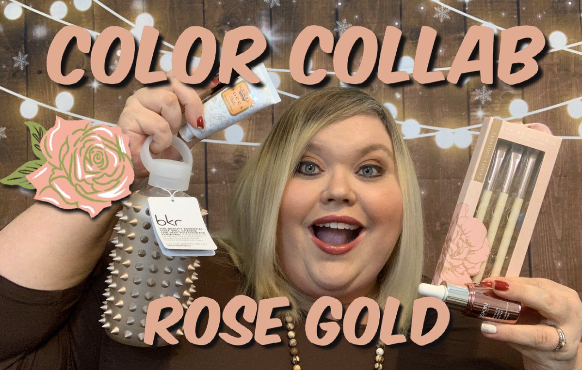 SouthernMom521's tweet image. Color Collab | January 2020 | 🌈 My Gifts of Rose Gold youtu.be/1mTwn69Rj5o #colorcollab #rosegold
