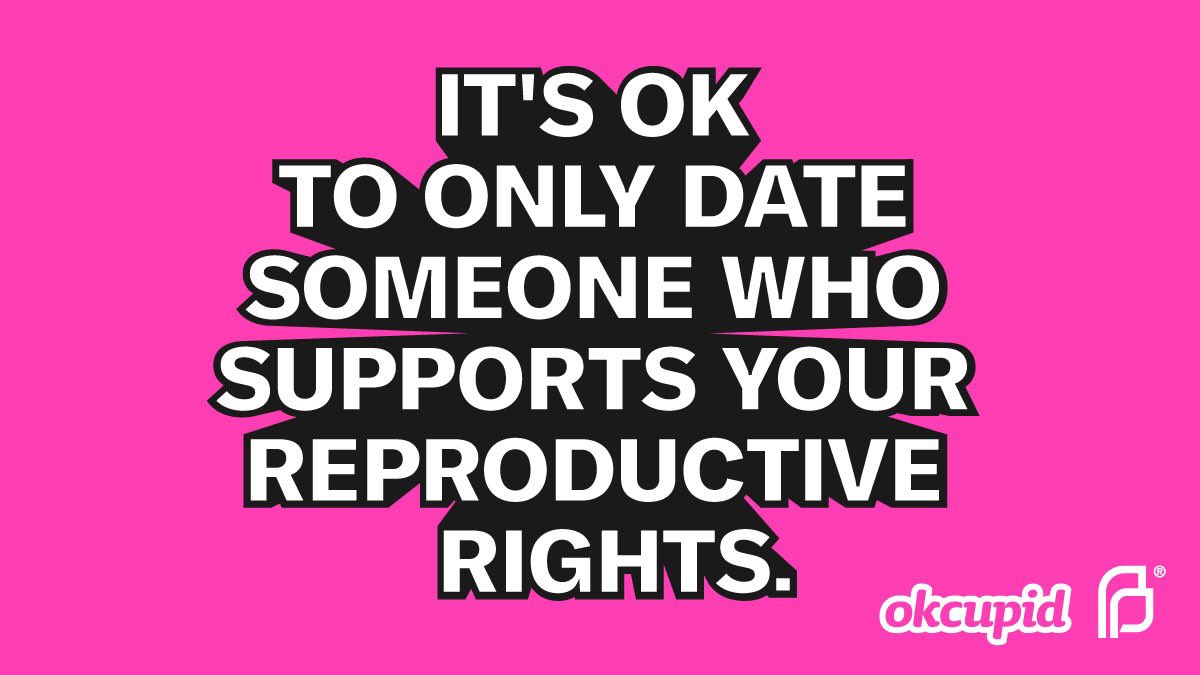 okcupid's tweet image. For every retweet this gets, we are donating $5 to @PPFA up to $10k. A shared cause is a sexy cause. Here’s to continuing to connect over what matters