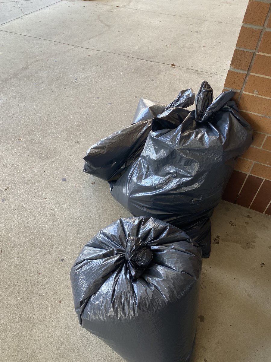 Today, we had our second campus beautification at our school. Thanks to everyone who came out!