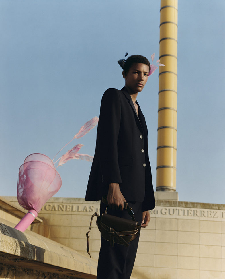 Barcelona’s Olympic Park and its majestic architecture  is the backdrop for LOEWE’s Spring/Summer 2020 collection titled “The Odyssey” designed by Jonathan Anderson &amp; photographed by 24-year-old American photographer Tyler Mitchell in a second collaboration.